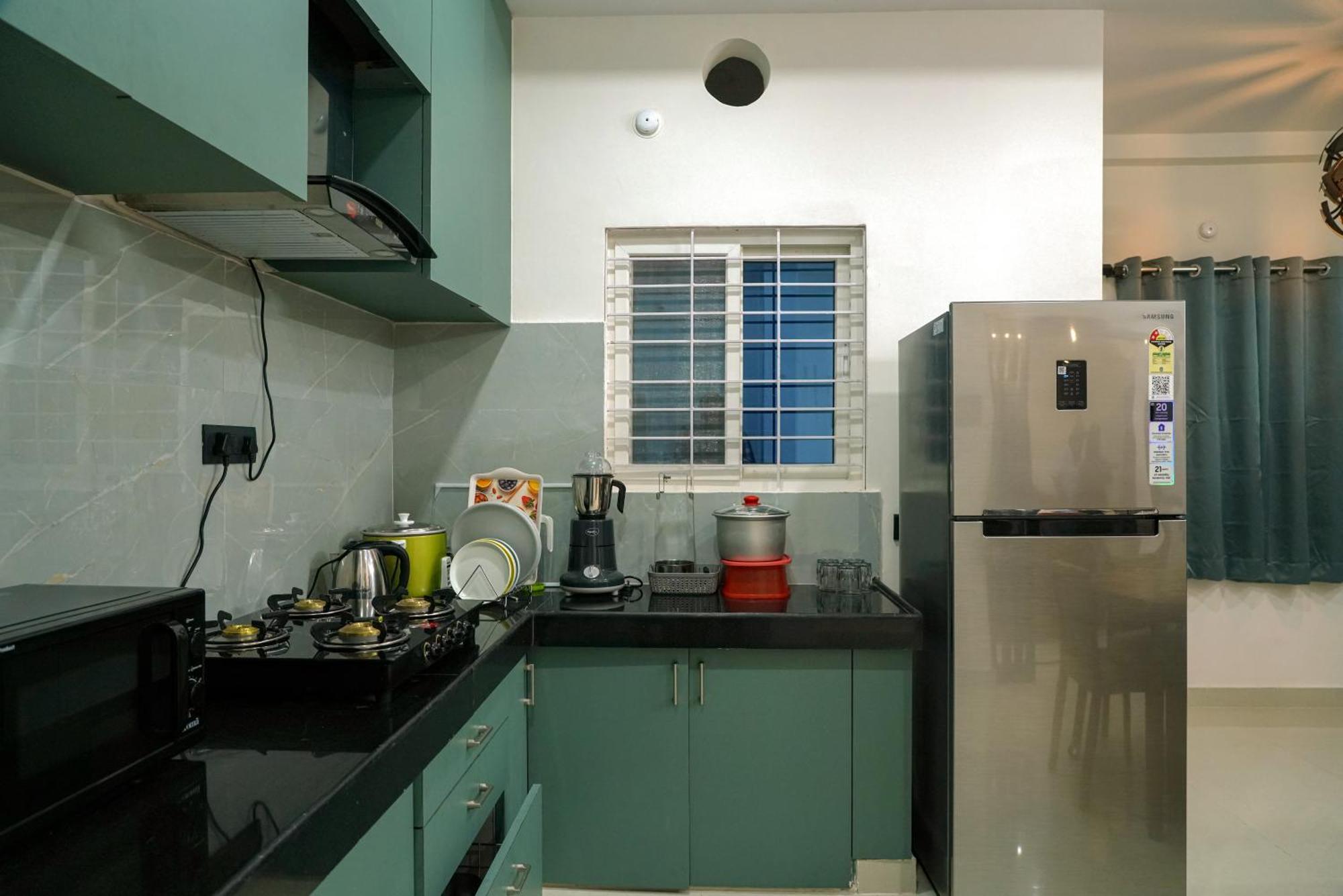 N Cube Serviced Apartments ハイデラバード エクステリア 写真