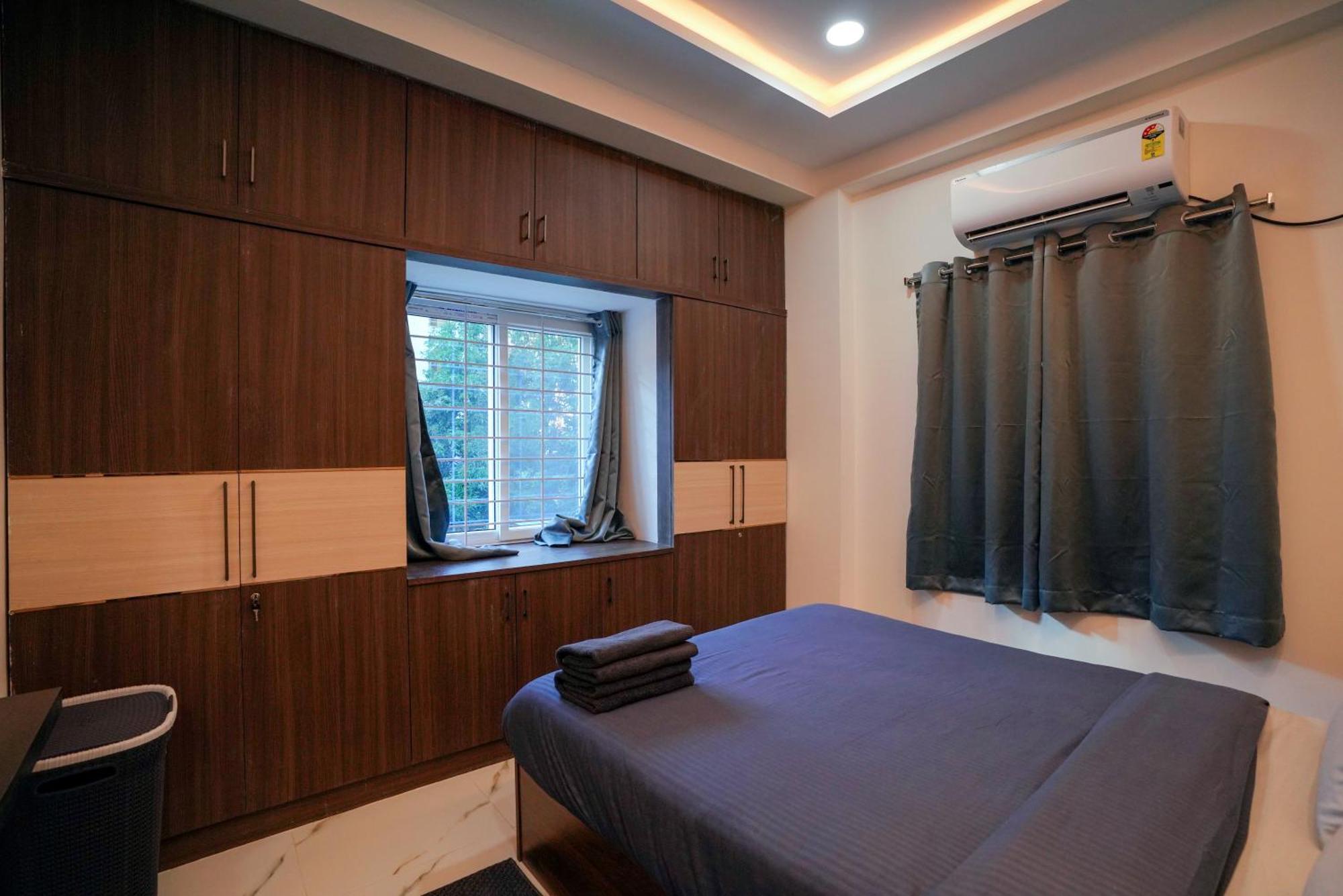 N Cube Serviced Apartments ハイデラバード エクステリア 写真