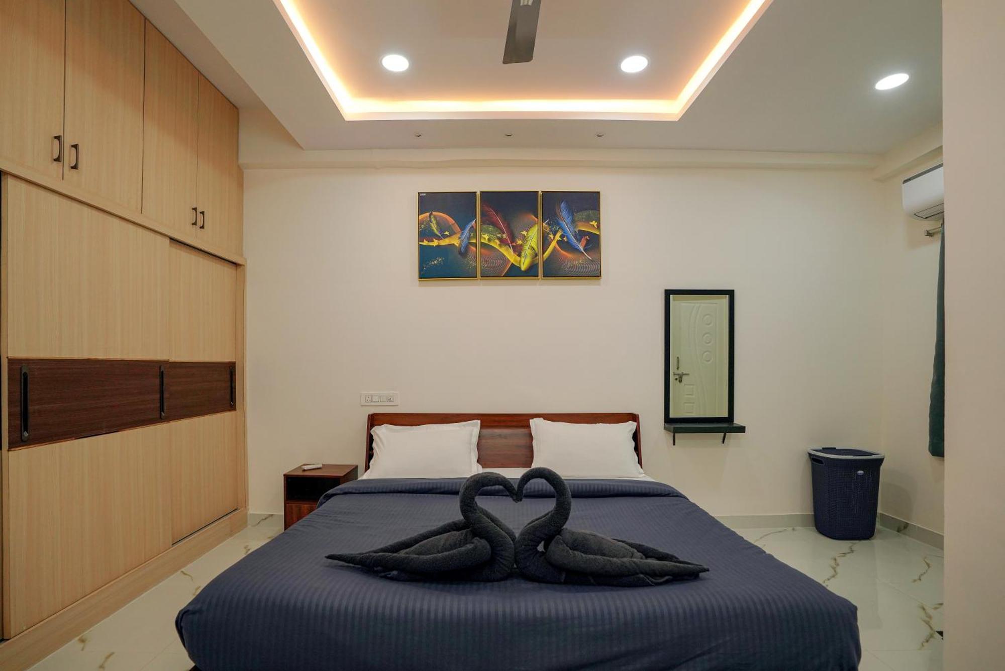 N Cube Serviced Apartments ハイデラバード エクステリア 写真