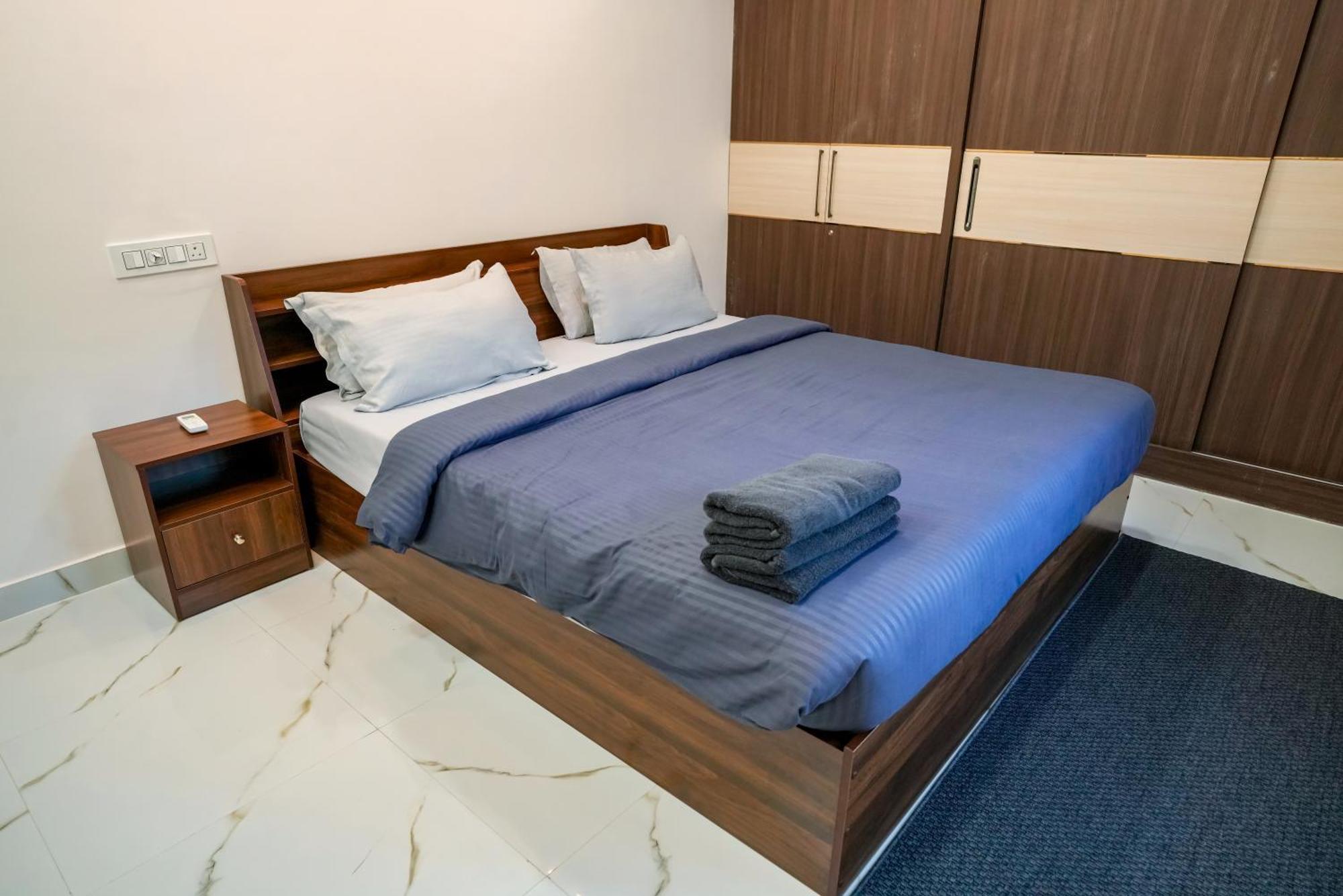 N Cube Serviced Apartments ハイデラバード エクステリア 写真